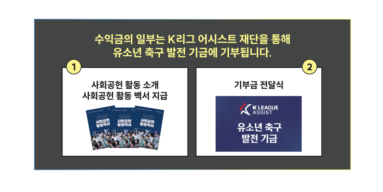 K리그 어시스트기부금 전달식및홍보부스